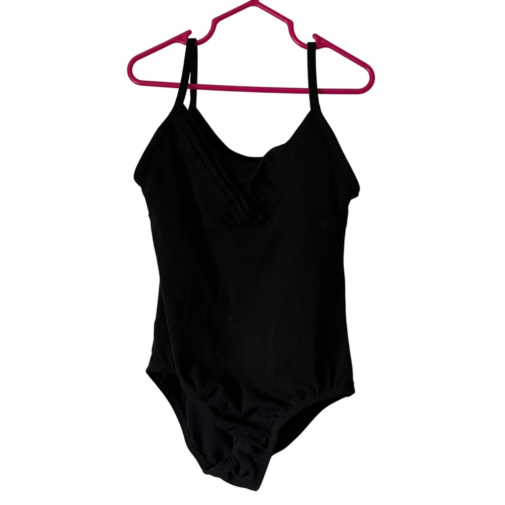 Cat & Jack Black Leotard Kids' Dance Gymnastics Ballet Size‎ M (7/8)